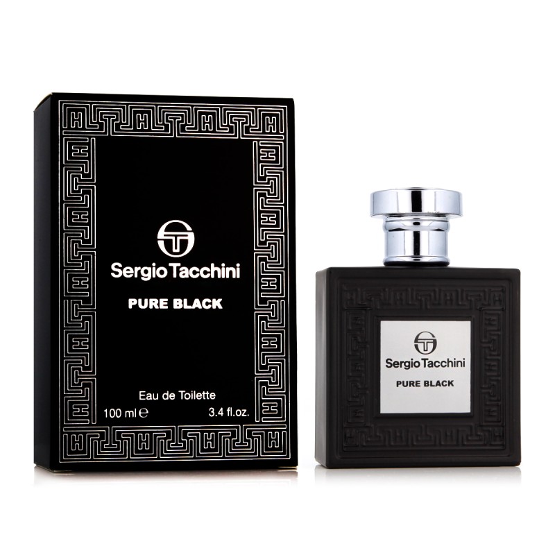 Sergio Tacchini Pure Black Eau De Toilette 100 ml kvepalai vyrams