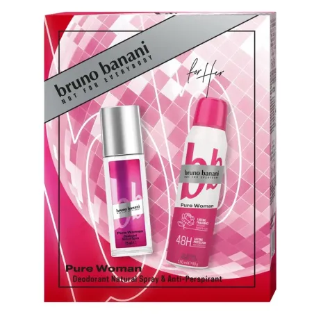 Bruno Banani Pure Woman DEO in glass 75 ml + DEO VAPO 150 ml kvepalai