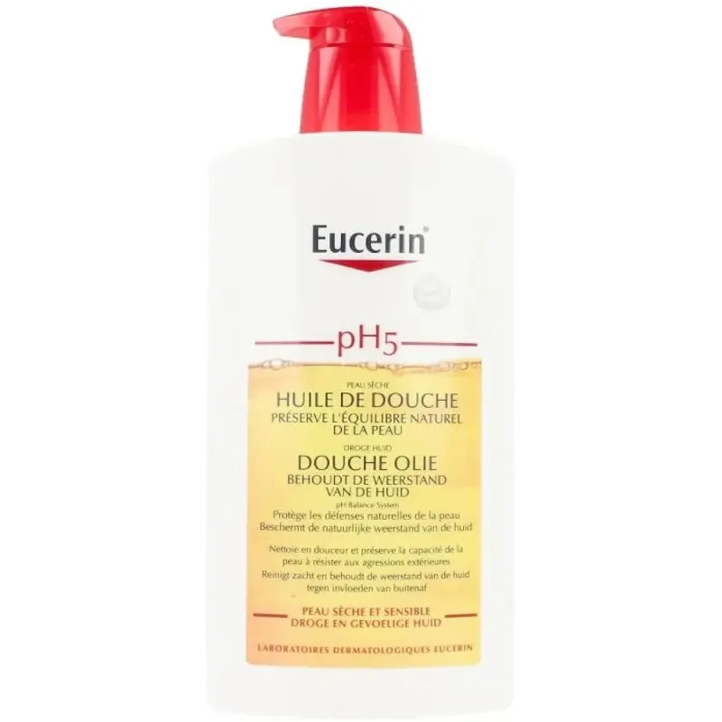 Eucerin pH5 Shower Oil For Dry Skin 1000 ml