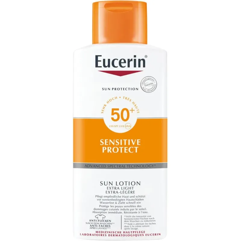 Eucerin Sun Sensitive Protect Sun Lotion Extra Light SPF 50+ 400 ml