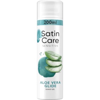 Gillette Satin Care Sensitive Skin with Aloe Vera shaving gel 200 ml W