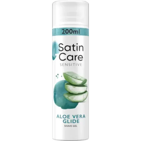 Gillette Satin Care Sensitive Skin with Aloe Vera shaving gel 200 ml W