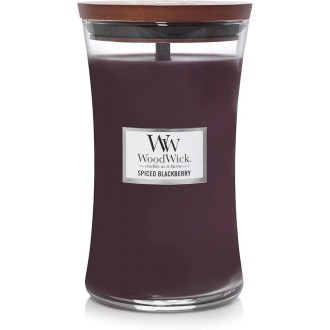 WoodWick Large Hourglass Candles Scented Candle Spiced Blackberry 610 