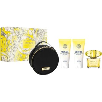 Versace Yellow Diamond EDT 90 ml + SG 100 ml + BL 100 ml + Cosmetic bag moterims