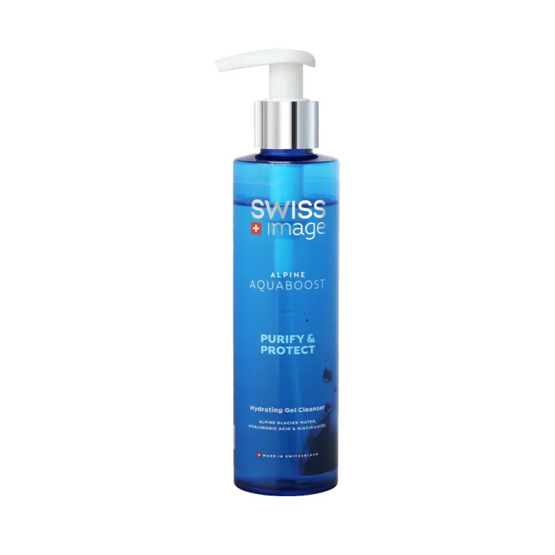 SWISS Image Alpine Aquaboost Purify & Protect Hydrating Gel Cleanser 2