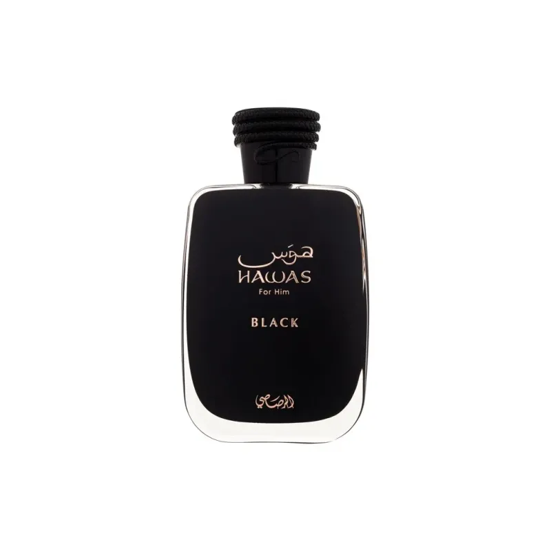 Rasasi Hawas Black Eau De Parfum - unpacked 100 ml kvepalai vyrams
