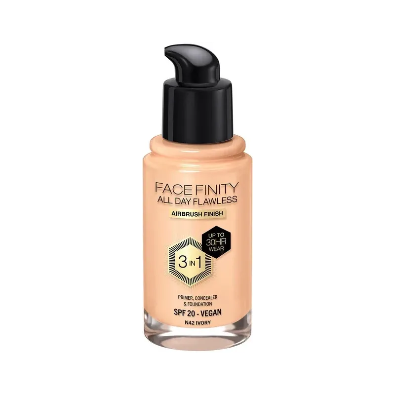 Max Factor Face Finity All Day Flawless 3in1 Foundation SPF 20 (N42 Iv