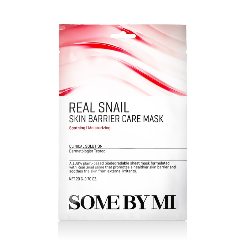 Some By Mi Real Snail Skin Barrier Care Mask 20 g