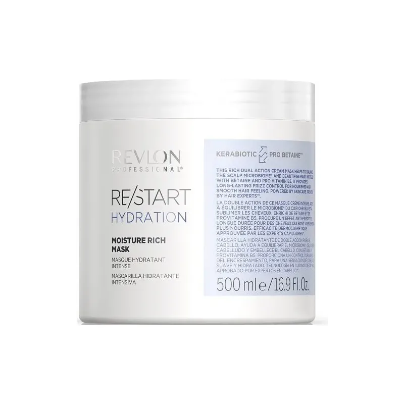 Revlon Professional Restart Hydration Moisture Rich Mask 500 ml