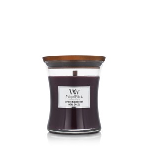WoodWick Medium Hourglass Candles Scented Candle Spiced Blackberry 275 g
