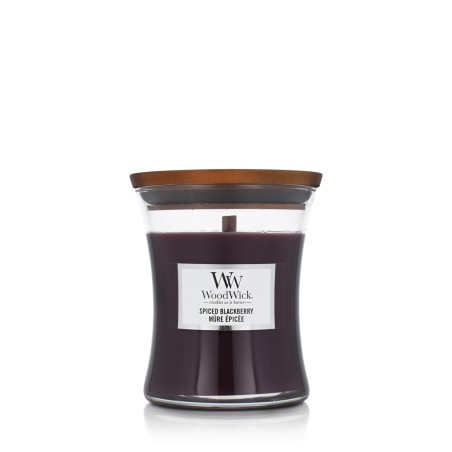 WoodWick Medium Hourglass Candles Scented Candle Spiced Blackberry 275 g