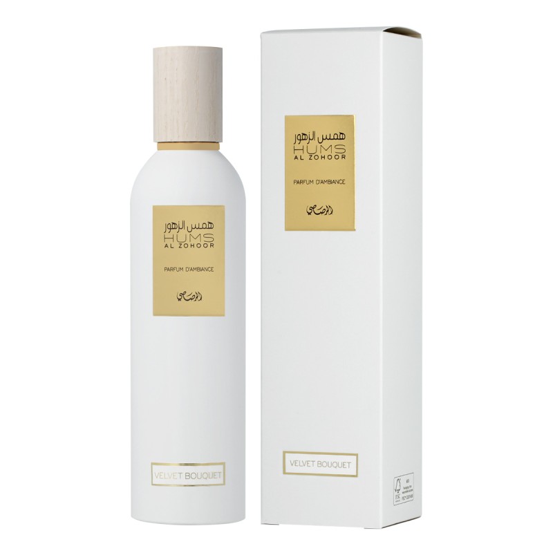 Rasasi Hums Al Zohoor Velvet Bouquet Parfum D'Ambiance 250 ml