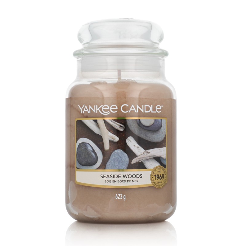 Yankee Candle Classic Large Jar Candles Scented Candle Seaside Woods 623 g