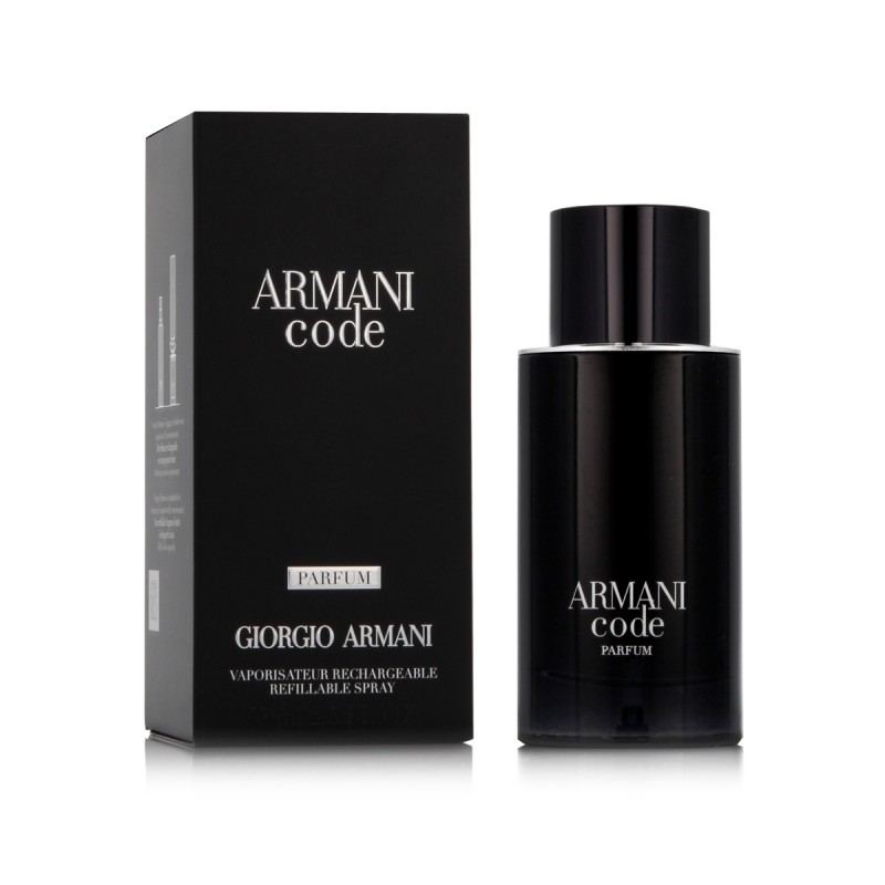 Giorgio Armani Code Homme Parfum Refillable 75 ml kvepalai vyrams