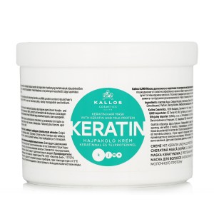 Kallos Keratin Mask With Keratin And Milk Protein 500 ml