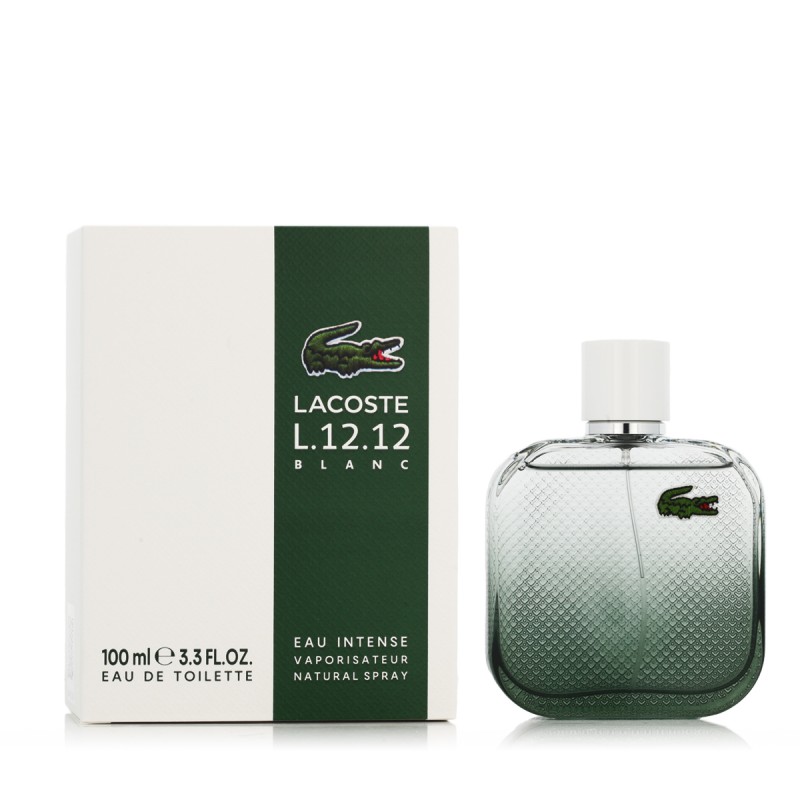 Lacoste L.12.12 Blanc Eau Intense Eau De Toilette 100 ml kvepalai vyrams