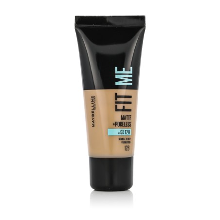 Maybelline Fit Me! Matte + Poreless (128 Warm Nude) 30 ml