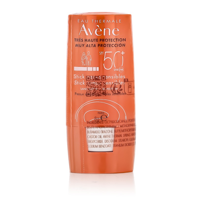 Avène Sun Stick For Sensitive Areas SPF 50+ 8 g