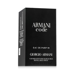 Giorgio Armani Armani Code Eau De Parfum Refillable 50 ml kvepalai vyrams