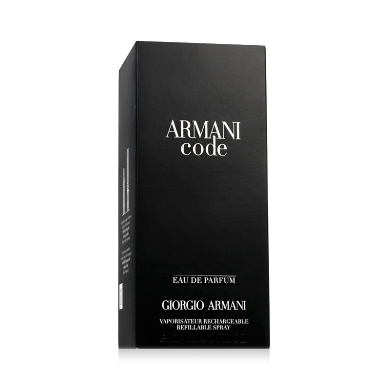 Giorgio Armani Armani Code Eau De Parfum Refillable 125 ml kvepalai vyrams