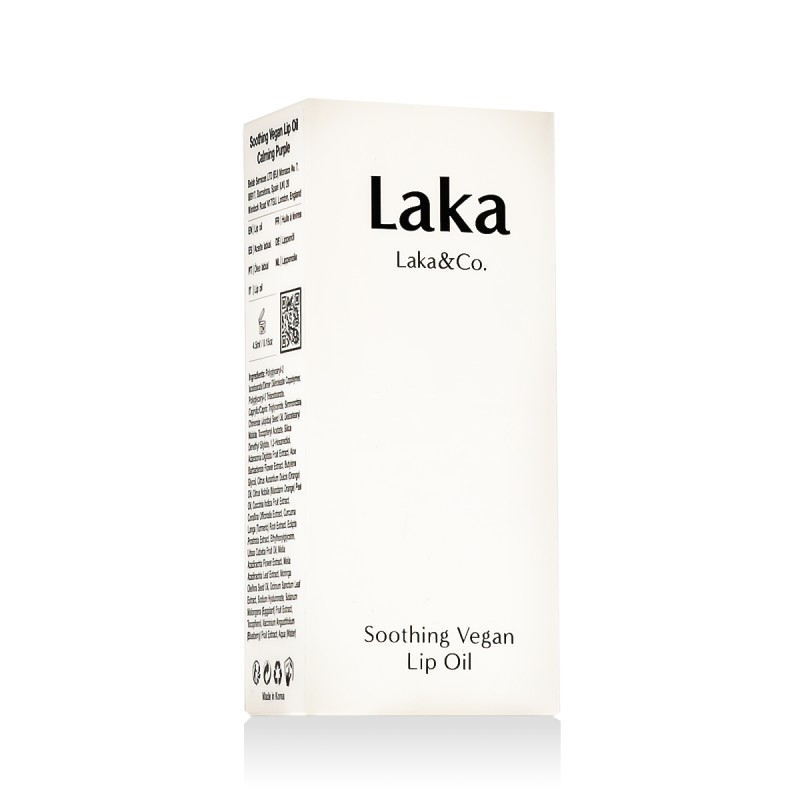 Laka Soothing Vegan Lip Oil (Calming Purple) 4,5 ml