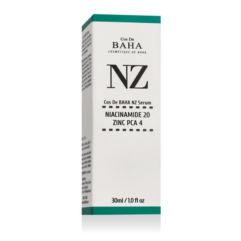Cos De Baha NZ Niacinamide 20 + Zinc PCA 4 Serum 30 ml
