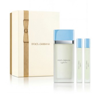 Dolce & Gabbana Light Blue EDT 100 ml + 2 x EDT MINl moterims