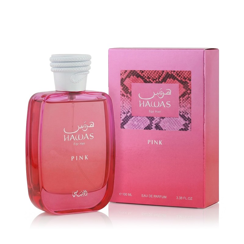 Rasasi Hawas Pink For Her Eau De Parfum 100 ml kvepalai moterims