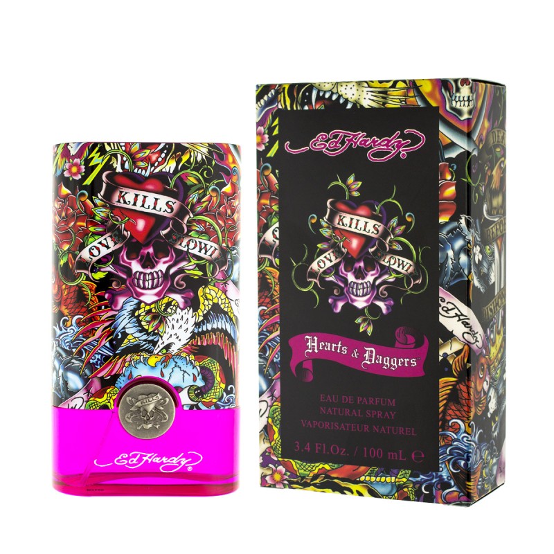 Christian Audigier Ed Hardy Hearts & Daggers for Her Eau De Parfum 100 ml kvepalai moterims