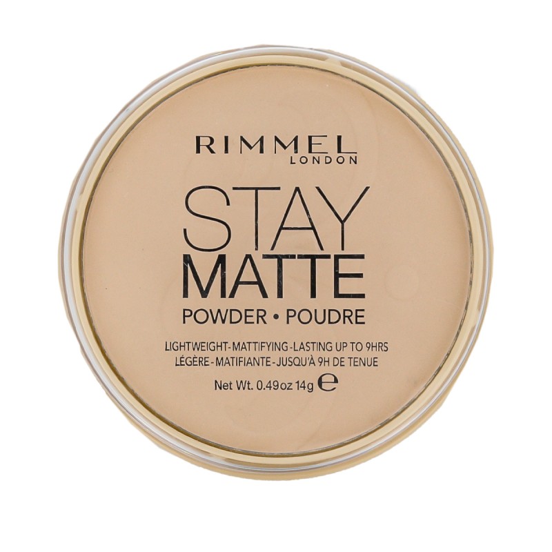 Rimmel London Stay Matte Long Lasting Pressed Powder (001 Transparent) 14 g
