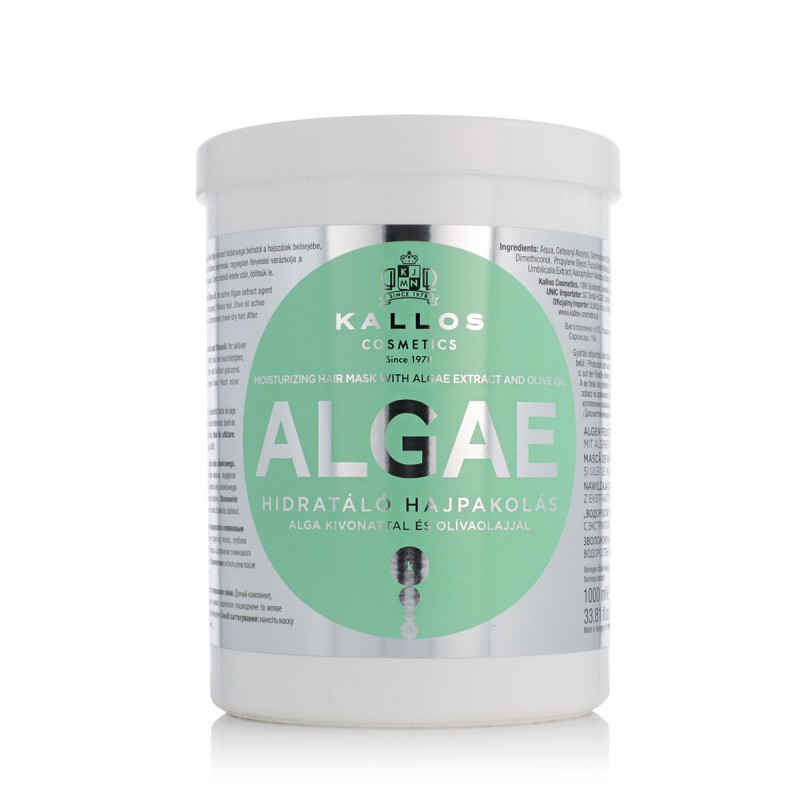 Kallos Algae Moisturizing Hair Mask And Olive Oil 1000 ml