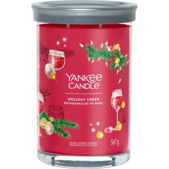 Yankee Candle Signature Tumbler Scented Candle Holiday Cheer 567 g
