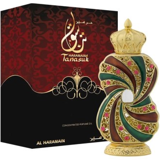 Al Haramain Tanasuk Perfumed Oil 12 ml kvepalai unisex
