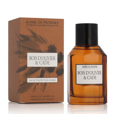 Jeanne En Provence Bois d'Oliver & Cade Eau De Toilette 100 ml kvepalai vyrams