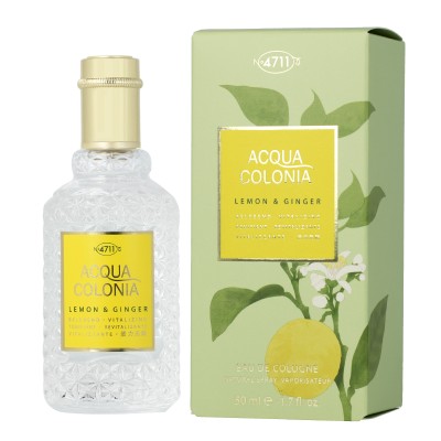4711 Acqua Colonia Lemon & Ginger Eau de Cologne 50 ml kvepalai unisex