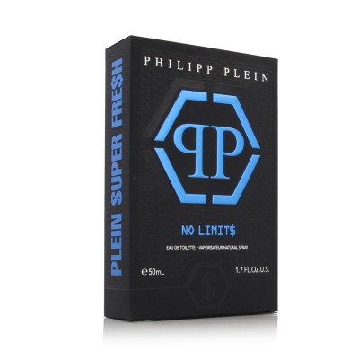 Philipp Plein No Limit$ Super Fre$h Eau De Toilette 50 ml kvepalai vyrams