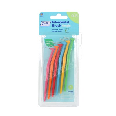 TePe Angle Interdental Brushes 0-5 Mix 6 pcs