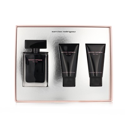 Narciso Rodriguez For Her EDT 50 ml + SG 50 ml + BL 50 ml moterims