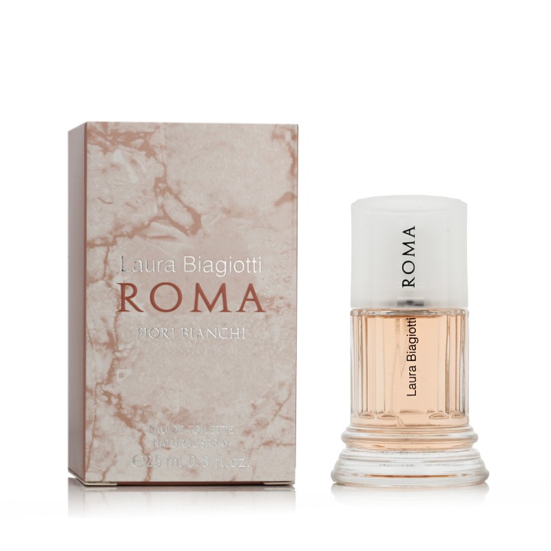 Laura Biagiotti Roma Fiori Bianchi Eau De Toilette 25 ml kvepalai moterims