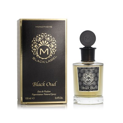 Monotheme Venezia BLACK LABEL Black Oud Eau De Parfum 100 ml kvepalai unisex