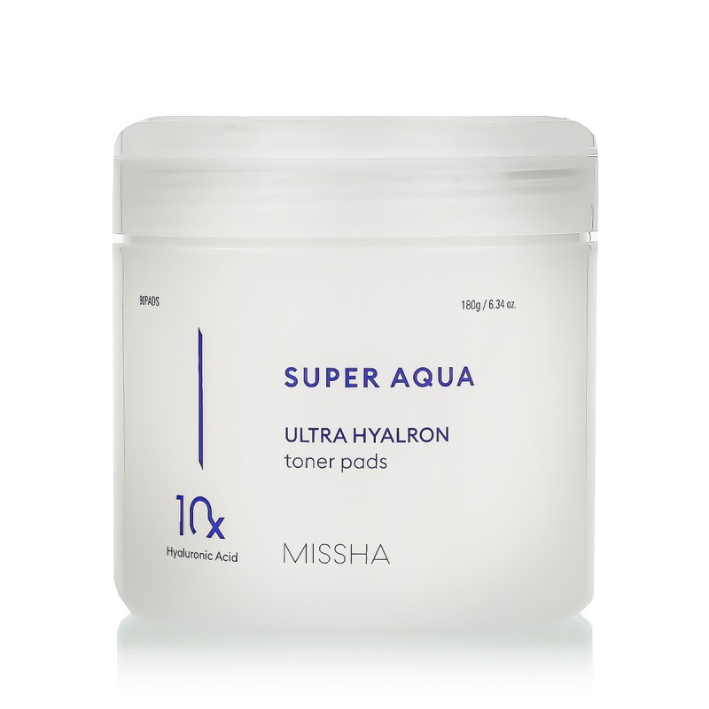 MISSHA Super Aqua Ultra Hyalron Toner Pads 90 pcs