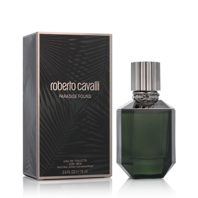 Roberto Cavalli Paradise Found For Men Eau De Toilette 75 ml kvepalai vyrams