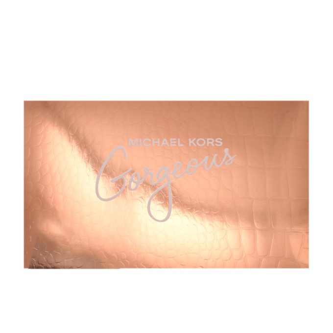 Michael Kors Gorgeous! EDP 100 ml + EDP MINI 5 ml + SG 100 ml + BL 100 ml moterims