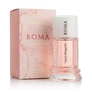 Laura Biagiotti Roma Fiori Bianchi Eau De Toilette 50 ml kvepalai moterims