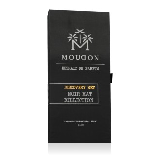 Moudon Discovery Set Noir Mat Collection Extrait de Parfum MINI 3 x 3 ml