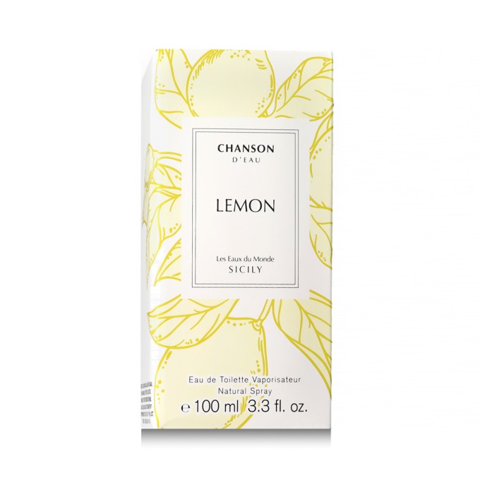 Chanson Chanson d'Eau Lemon Eau De Toilette 100 ml kvepalai moterims
