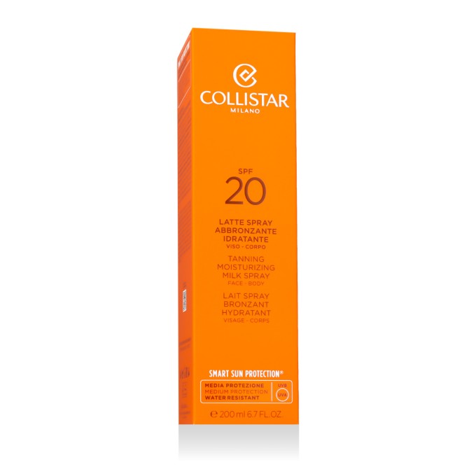 Collistar Smart Sun Protection Tanning Moisturizing Milk Spray SPF 20 200 ml