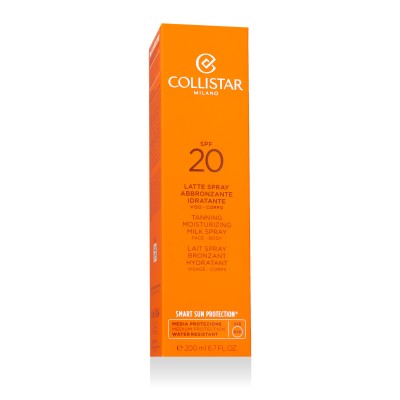 Collistar Smart Sun Protection Tanning Moisturizing Milk Spray SPF 20 200 ml