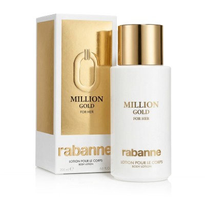 Rabanne Million Gold For Her Body Lotion 200 ml moterims