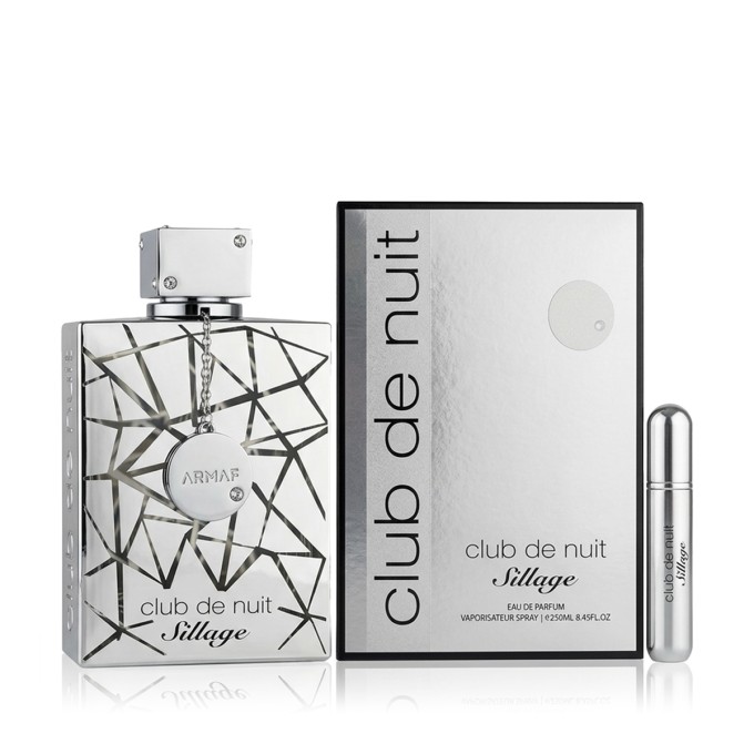Armaf Club de Nuit Sillage EDP 250 ml + Pocket Spray Refillable 5 ml unisex